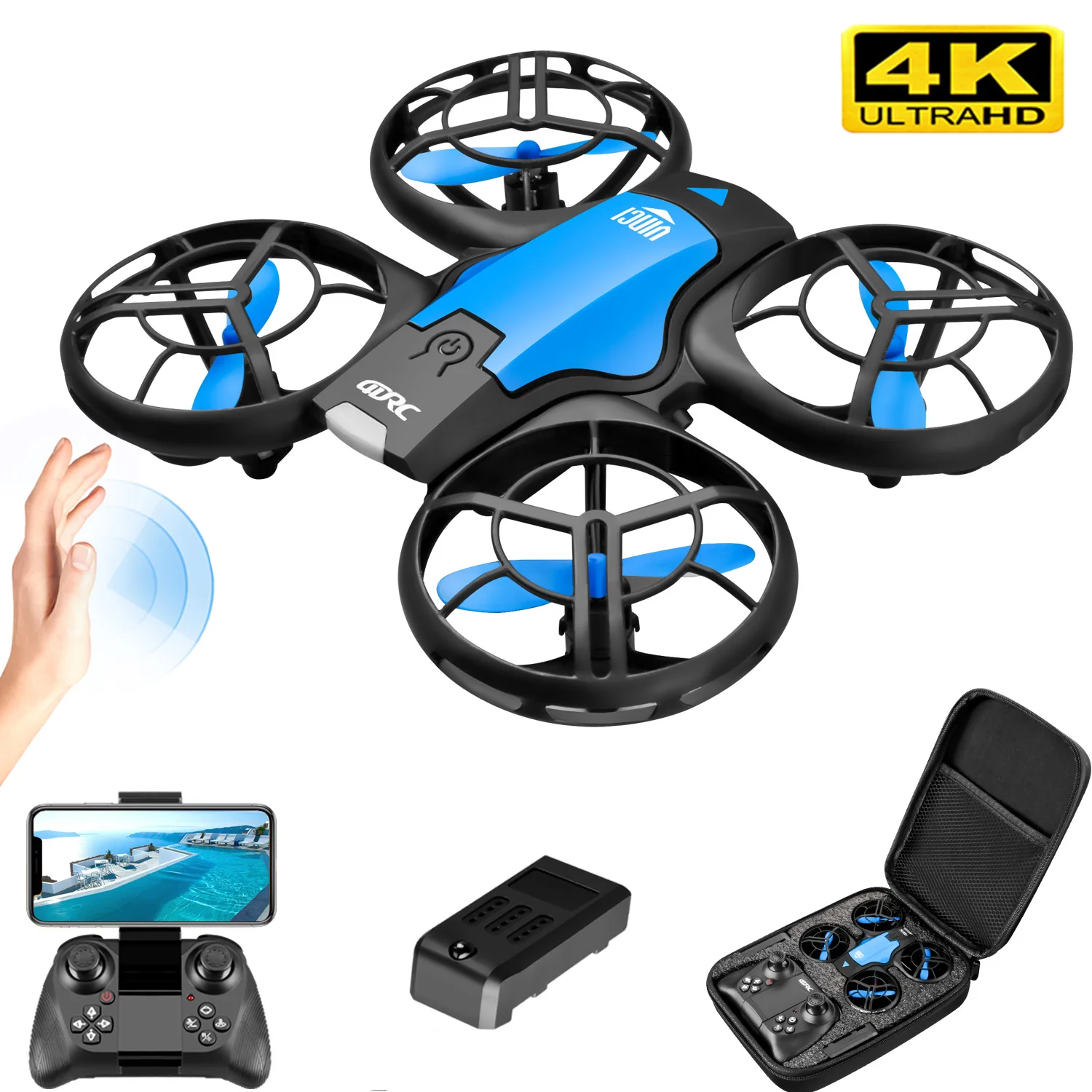 Rc Helicopter Electric - طائرة بدون طيار صغيرة جديدة V8