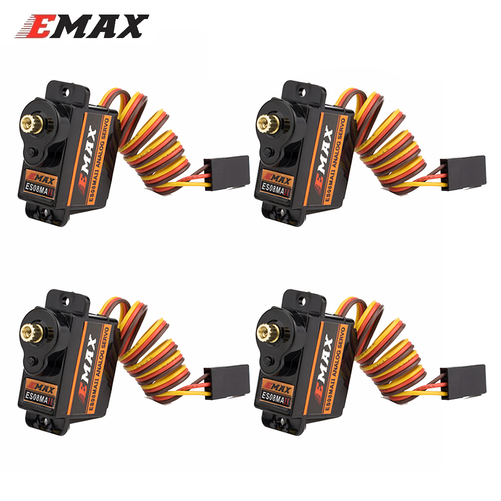 Rc Helicopter Servo - 1/2/4/8 قطعة EMAX ES08MA ES08MAII 12