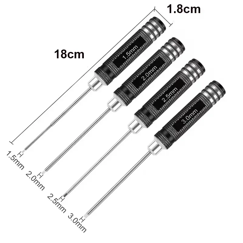 مجموعة مفكات سداسية 1.5/2.0/2. - مراجعة Rc Helicopter Tool Kit وسعره