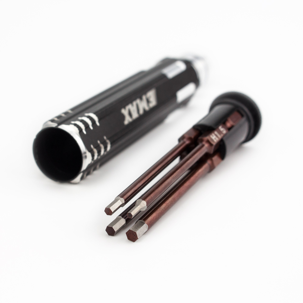 هدية 4 في 1 Emax مسدس المقبس م - مراجعة Rc Helicopter Tool Kit وسعره