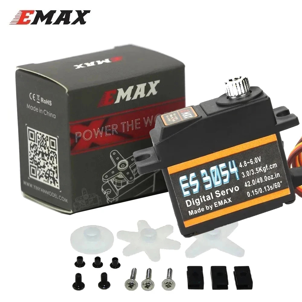 4 قطع من السيرفو الرقمي EMAX E - مراجعة Rc Helicopter Servo وسعره