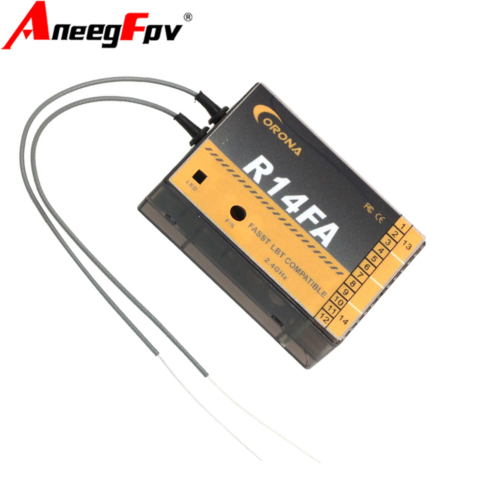 جهاز استقبال طراز Corona R14FA - مراجعة Rc Helicopter Servo وسعره